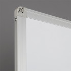 TABLEAU DOUBLE FACE BLANC CADRE ALU 120*90