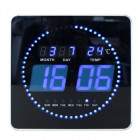 HORLOGE AFFICHAGE LED bleu