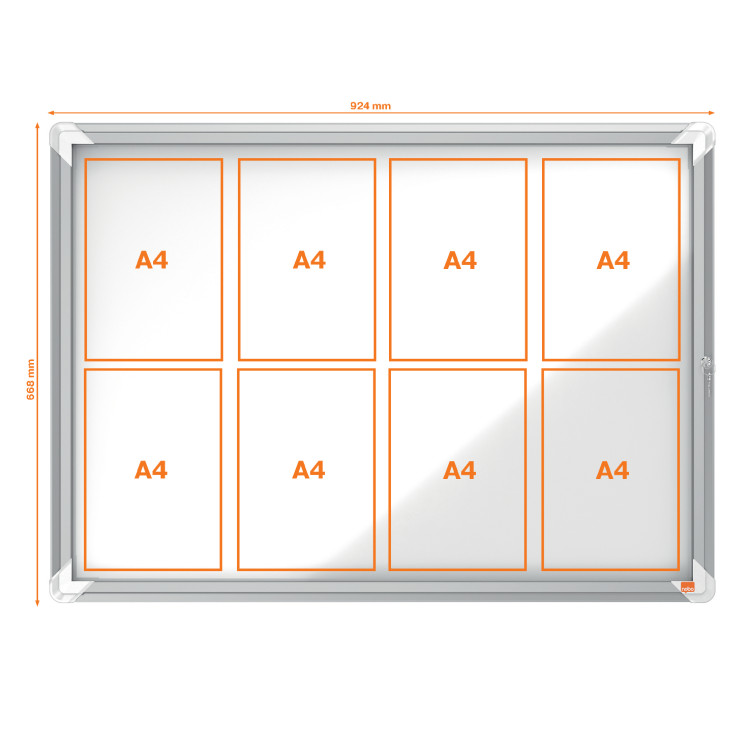 VITRINE EXT.ALU 8 F. H 67XL103